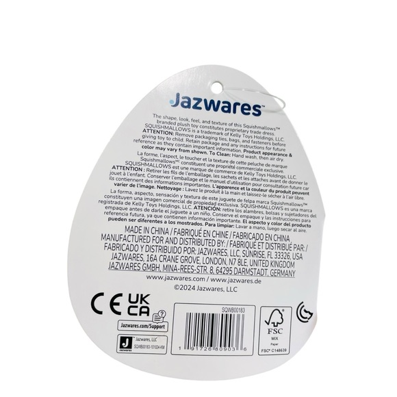 TIN MAN WIZARD OF OZ Squishmallows 85th Anniversary 8” Soft Plush Figure Toy - Picture 9 of 15